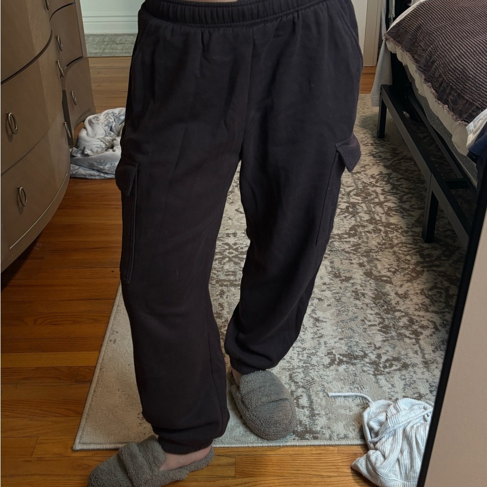 Women’s Brown Jogger/cargo sweatpants